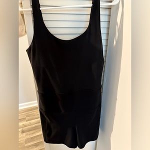 VUORI black workout onesie